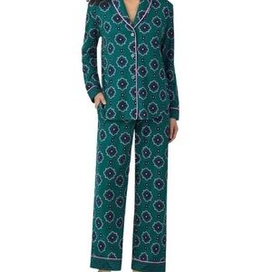 Room Service Geo Green Pajama Set XXL super soft & cozy